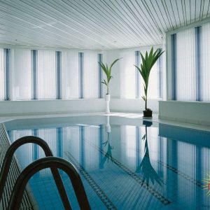 Żaluzje pionowe - verticale - przykład aranżacji