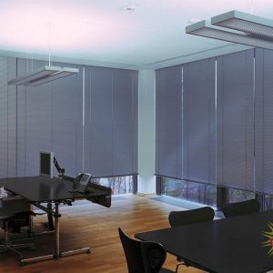 Żaluzje aluminiowe - przykład aranżacji